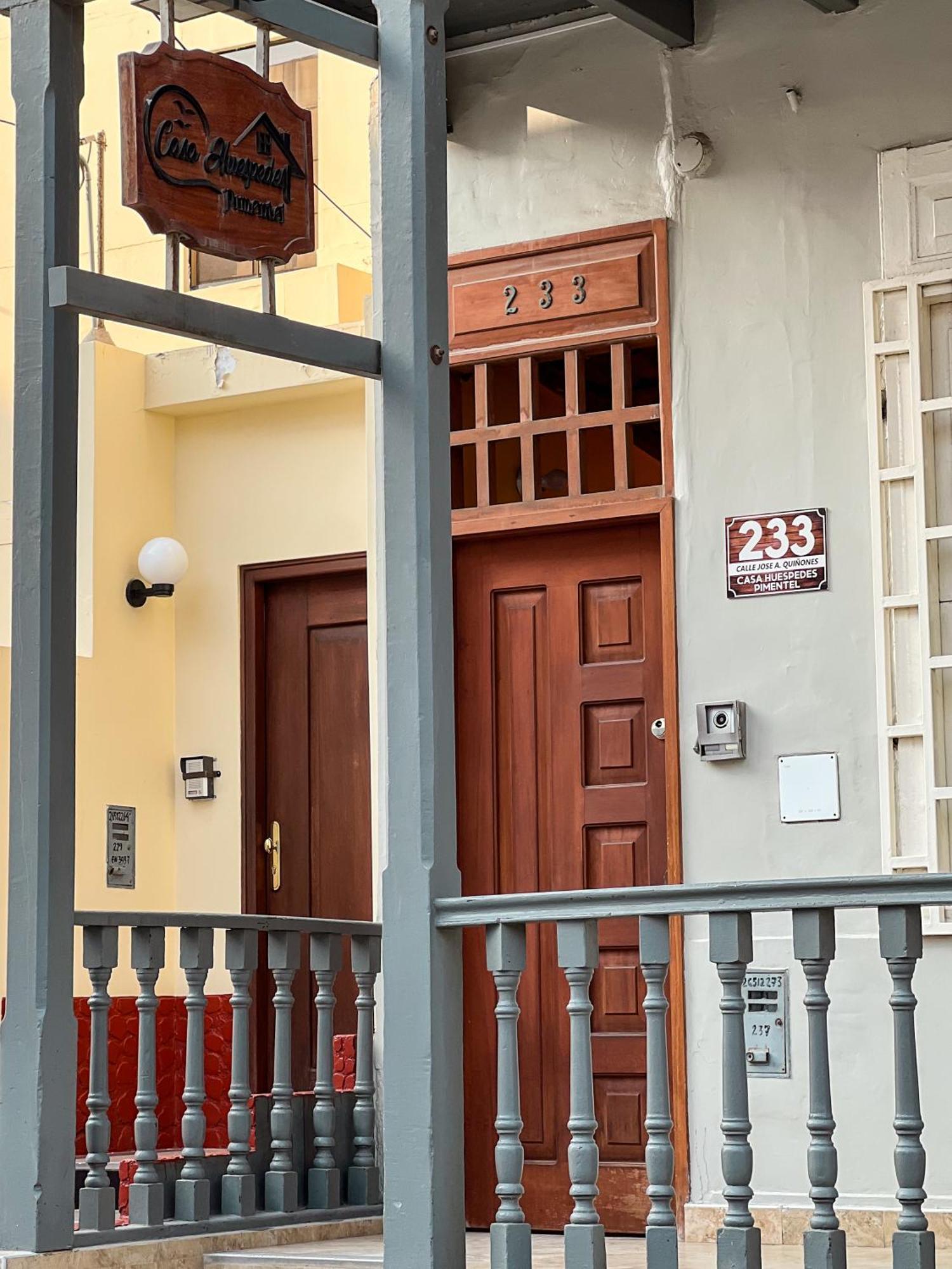 مبيت وإفطار Casa Huespedes بيمنتل المظهر الخارجي الصورة